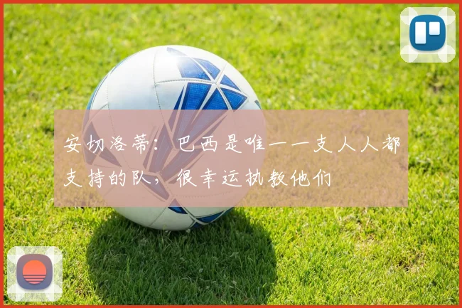 安切洛蒂：巴西是唯一一支人人都支持的队，很幸运执教他们